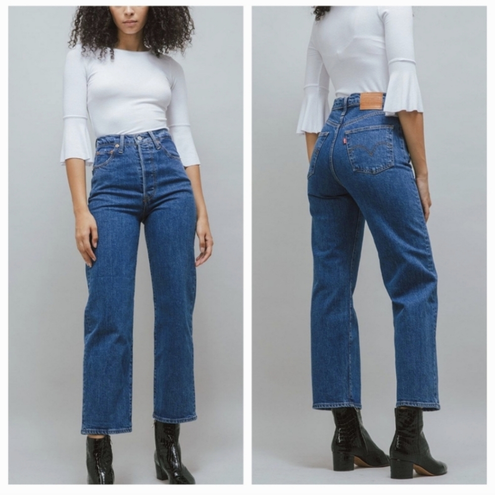 Levi's Ribcage Straight Ankle Women's Jeans 25W x 29L